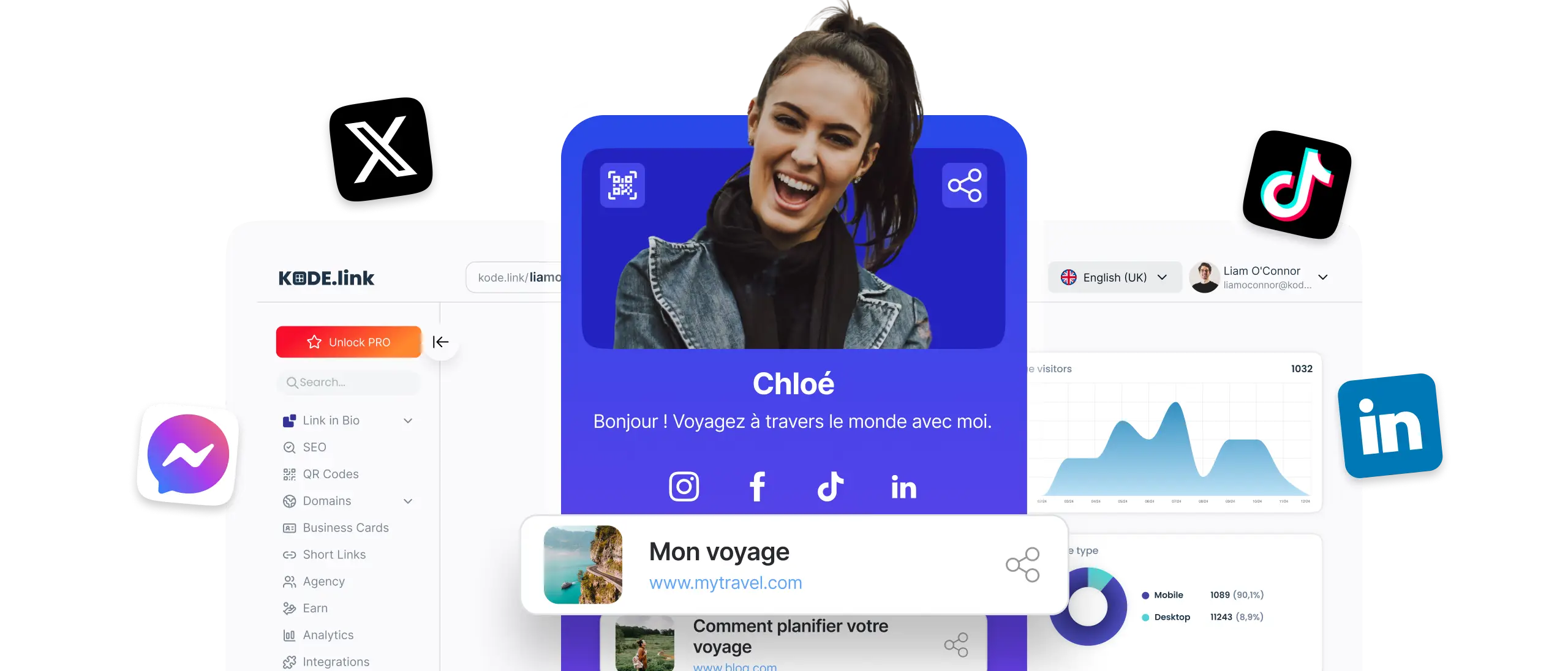 KODE.link platform preview