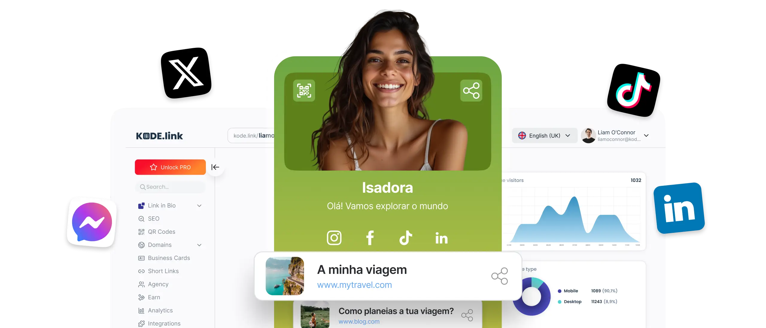 KODE.link platform preview