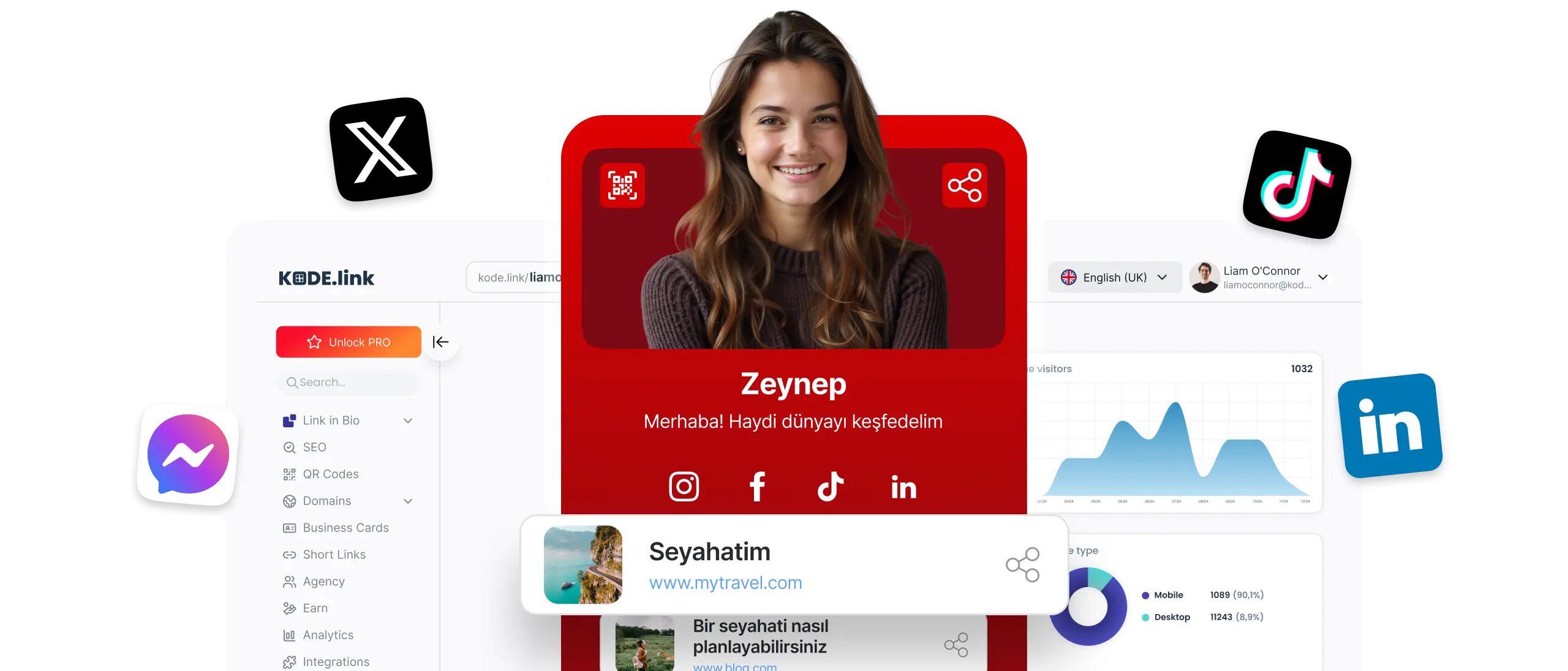 KODE.link platform preview