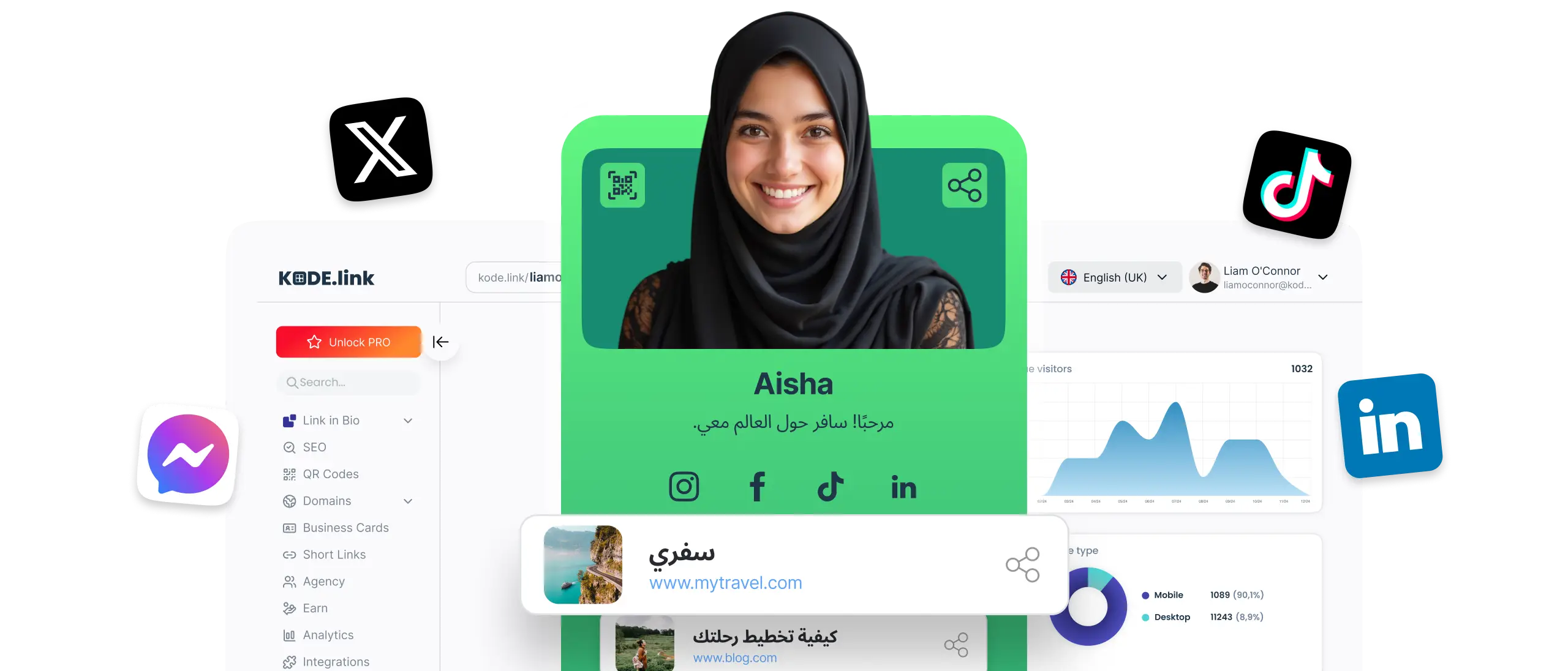 KODE.link platform preview