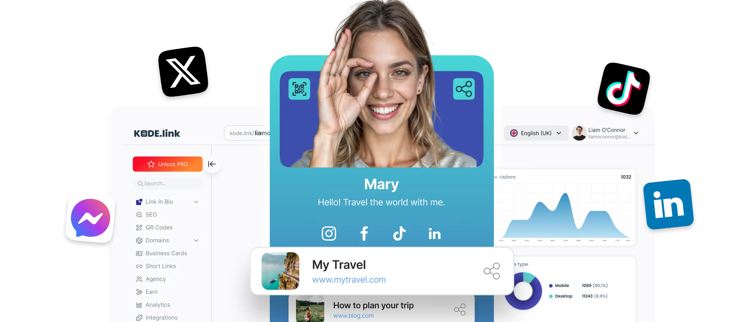 KODE.link platform preview