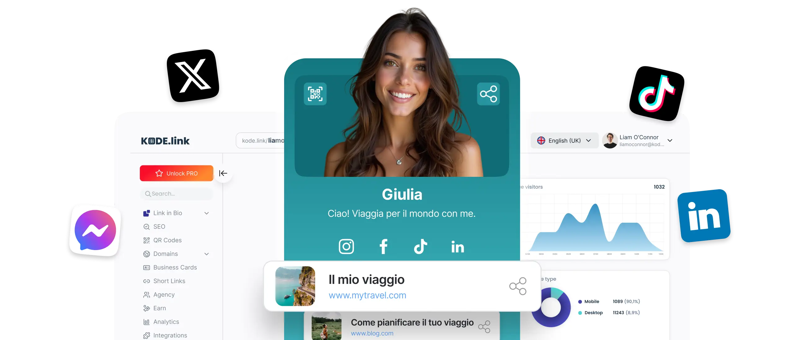 KODE.link platform preview