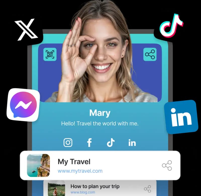 KODE.link platform preview mobile