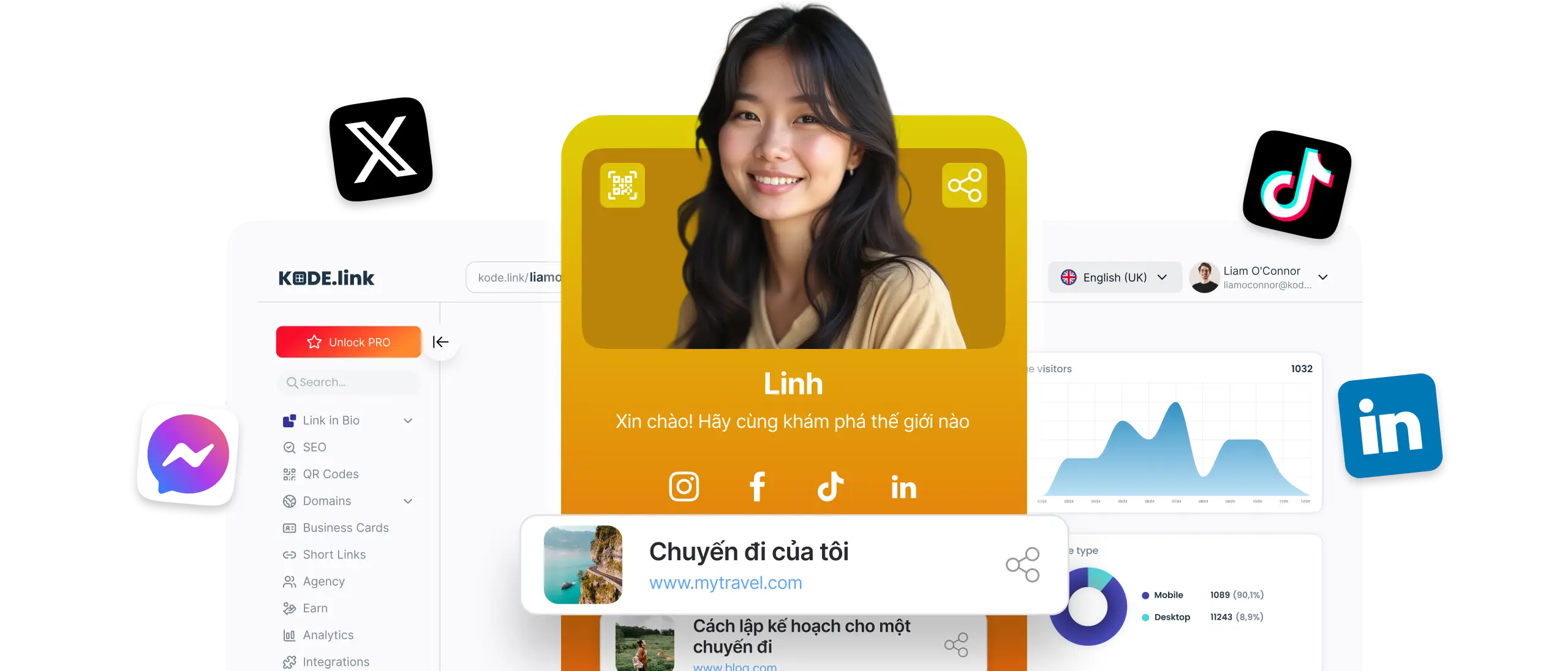 KODE.link platform preview